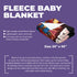 Personalized Supergirl Baby Blanket – Custom Name, Date & Background | Heroic Baby Girl Gift